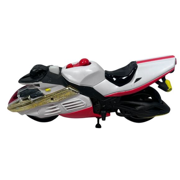 Bandai Power Ranger Time Force Red Vector Cycle Action Vehicle Toy 8" Loose 2000 - Picture 3 of 12